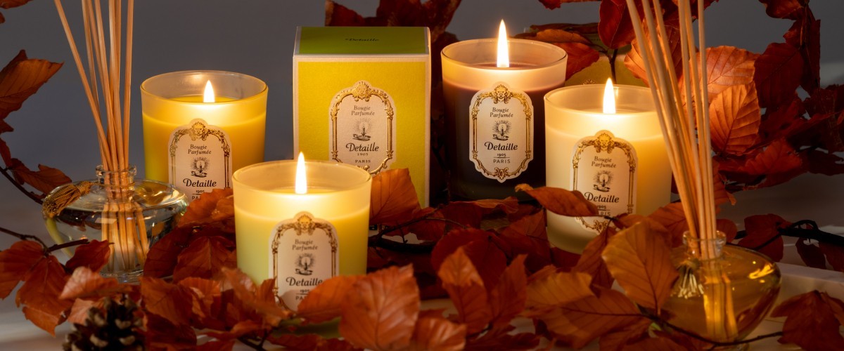 Candles and Room Fragrances - Maison Detaille French Parisian Perfumes since 1905